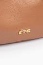 Tan Etre Tan Faux Leather Half Moon Crossbody Bag, Image 5 of 5