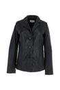 Black Ashwood Leather Black 'Angela' Leather Blazer Jacket, Image 2 of 5