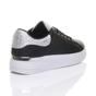 Silver AJVANI Silver Flat Chunky Diamante Sparkly Trainers, Image 4 of 6