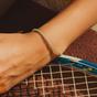 Silver Sterling Silver Fine Tennis Bracelet, Image 2 of 4