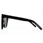 Black Cat Eye Black Grey SL 214 KATE Sunglasses, Image 3 of 6
