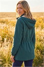 Teal Lightweight Hooded Jacket , Image 3 of 4