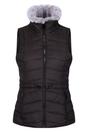 Black Walless Insulated Body Warmer, Image 1 of 4