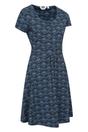 Navy Orchid Floral UV Protection Dress, Image 3 of 4