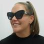 Black Dolce and Gabbana Black Cat Eye Black Grey Gradient DG4404, Image 5 of 6
