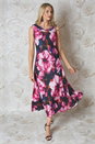 CERISE Julianna Floral Print Chiffon Dress, Image 1 of 4