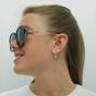 Black Alexander McQueen Black Square Black Silver Grey Gradient AM0374S, Image 7 of 7