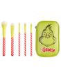 Green The Grinch Character Face Makeup Brush Set, Image 1 of 6