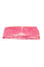 Pink Sarta Pink Circles Spotted Cotton Lightweight Scarf, Image 3 of 4