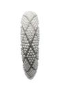 White Lattice Style Crystal Gems and Pearl Headband, Image 3 of 3