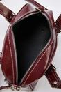 Burgundy WOVCOR Burgundy Contrast Stitch Mini Bowling Grab Bag, Image 2 of 3