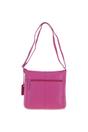 Raspberry 'Bondoran' Versatile Real Leather Shoulder Bag, Image 4 of 4