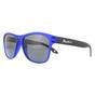 Blue Montana Blue Rectangle Blue with Black Rubbertouch Black Polarized Sunglasses, Image 2 of 4