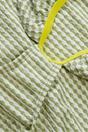 Green Gingham Cut Out One Piece Swimsuit, Image 3 of 3