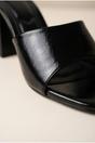  Rosa Womens Square Toe Block Heel Mules, Image 7 of 8