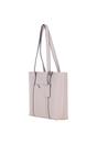 Beige 'Rosara' Real Leather Shoulder Bag, Image 3 of 5