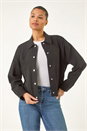 Black Patch Pocket Jacket, Image 1 of 5