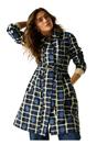 Navy Orla Kiely Waterproof Trench Coat, Image 5 of 5