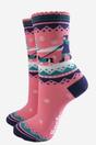 Blue Dog Walker Bamboo Socks Gift Box, Image 4 of 4