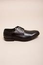 Black Jaxon Lace Up Derby Formal Dress Work Shoes, Image 4 of 5