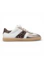 Brown Tamaris Brown Tamaris Womens White Leopard Sneakers, Image 1 of 7
