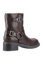 Brown Nino Biker Boots, Image 2 of 5