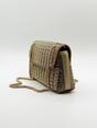 Gold Gold Embellished Shoulder Bag, Image 6 of 6