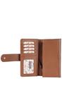 Tan Sherry 14 Card RFID Protected Large Real Leather Purse, Image 4 of 5
