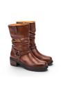 Brown Womens Tall Heel Ankle Boots -W1T-9590C1, Image 2 of 7