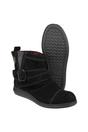 Black Mint Pull On Ankle Boots, Image 5 of 5