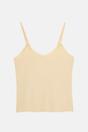 Beige "Soft Sand" Bamboo Lace Camisole Pyjama Set, Image 5 of 6