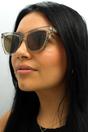 Beige Cat Eye Transparent Beige Brown SL214 Kate, Image 5 of 5