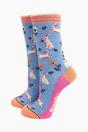 Multi Floral Thank You Bamboo Socks Gift Box, Image 3 of 4