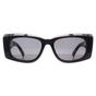 Grey Salvatore Ferragamo Grey Rectangle Dark Gray Gray SF1079SN, Image 1 of 4