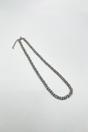 Silver Woven Chain Necklace, Image 3 of 4