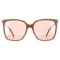 Beige Jimmy Choo Beige Square Nude Pink Flash Silver Mirror SCILLA/S, Image 1 of 4