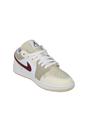 White Air Jordan 1 Low Trainers, Image 5 of 6