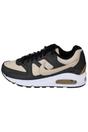 Black Nike Womens Air Max Command PRM Trainers, Image 1 of 6