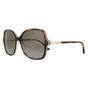 Brown Fashion Havana Pink Brown Gradient Sunglasses, Image 2 of 4