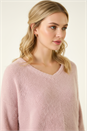 Pink Soft Touch Textured Stretch Top, Image 4 of 5