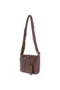 Brown 'Iverness' Real Leather Crossbody Bag, Image 3 of 5