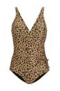 Multi Baylenne Leopard One Piece Swimsuit, Image 1 of 3
