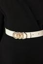 Multi WOVCOR Multi Double Pack Ring Detail Women’s Belt Set, Image 3 of 4