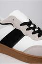 Black iKrush Black Saoirse Retro Style Trainers, Image 7 of 8