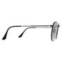 Black Ray-Ban Black Round Black Grey Gradient Sunglasses, Image 4 of 6