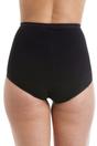 Black Two Pack Hi- Waist Control Briefs, Image 3 of 5