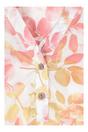 Coral Petra Leaf Print 3/4 Sleeve Blouse, Image 4 of 4