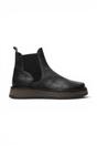 Black Womens Heel Ankle Pull-On Boots RAWI131, Image 1 of 5