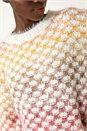 Red Ombre Marled Knit Jumper, Image 5 of 5