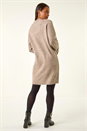 Stone Petite Cable Knit Shift Dress, Image 3 of 5